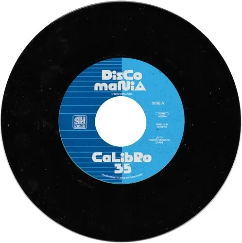 Виниловая пластинка Calibro 35 – Discomania / Jazz Carnival 7" (Релиз 2025)