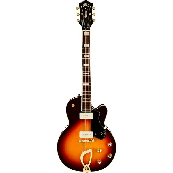 Электрогитара полуакустическая Guild M-75 Aristocrat Hollowbody Archtop Antique Sunburst