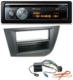Автомагнитола для Seat Leon (с 2005) Pioneer MP3, DAB, USB, CD, Bluetooth, черный