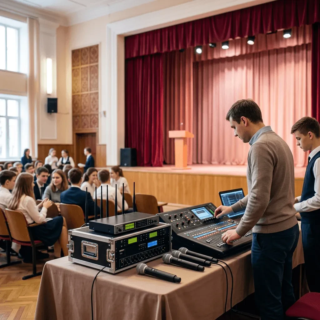 Как выбрать бюджетные радиосистемы для школьных линеек и мероприятий