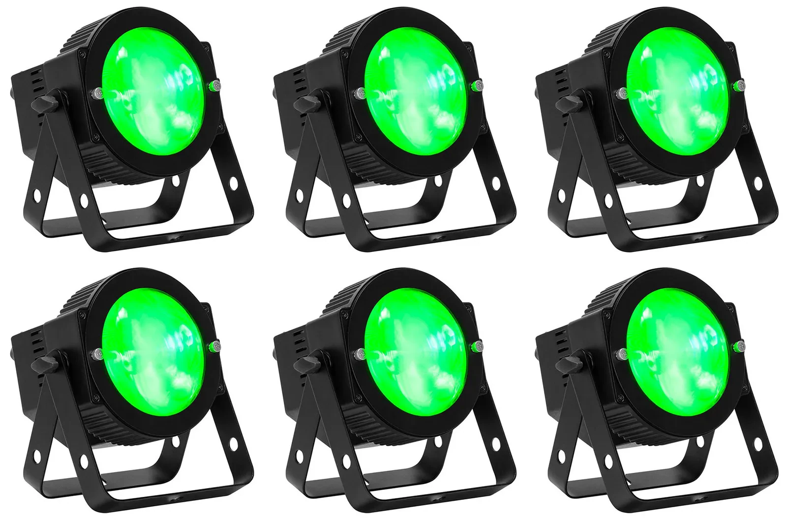 Прибор смены цвета American DJ Dotz Par RGBL COB DMX (6 штук)