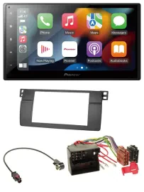 Pioneer DAB Bluetooth 2DIN USB MP3 Autoradio für BMW 3er E46 Profiversion großem