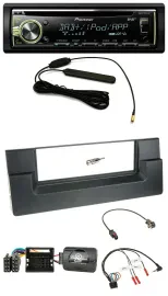 Автомагнитола для BMW 5 Series E39 (2001–2004) Pioneer MP3, USB, CD, DAB, поддержка кнопок на руле, разъём Quadlock