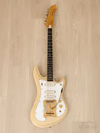 Электрогитара Guyatone Sharp 5 LG-350T Custom SSS Blonde w/case Japan 1970s