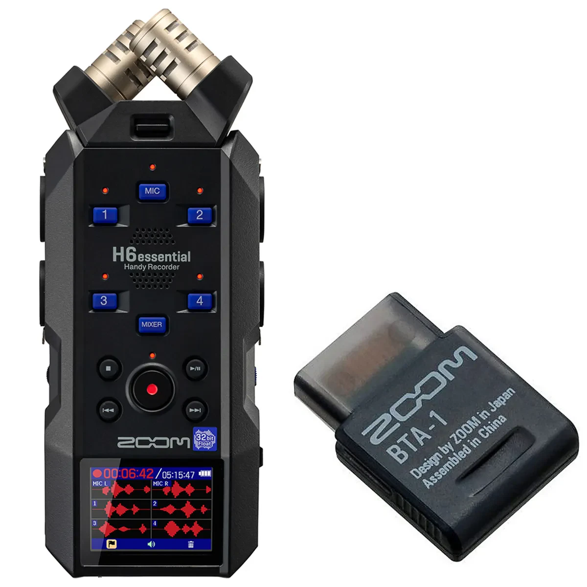 Рекордер Zoom H6essential с Bluetooth-адаптером