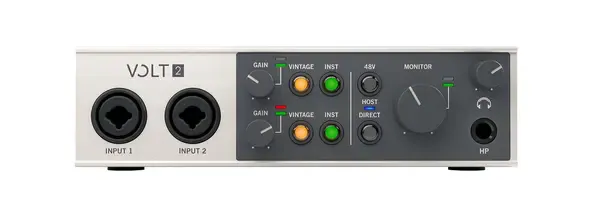 Внешняя звуковая карта Universal Audio Volt 2  2-in/2-out USB 2.0 Audio Interface