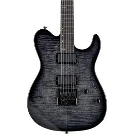 Электрогитара ESP LTD Deluxe TH-1000ET EverTune, H-H, 24 лада, See-Thru Black Sunburst