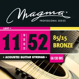 Струны для акустической гитары Magma Strings GA130B85