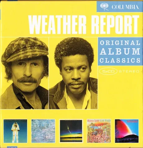 WEATHER REPORT - Original Album Classics (I Sing The Body Electric / Sweetnighter / Mysterious Traveller / Black Mark (5CD)
