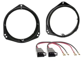 Lautsprechereinbauset für Nissan Primastar Opel Renault Trafic 165 mm Fronttür