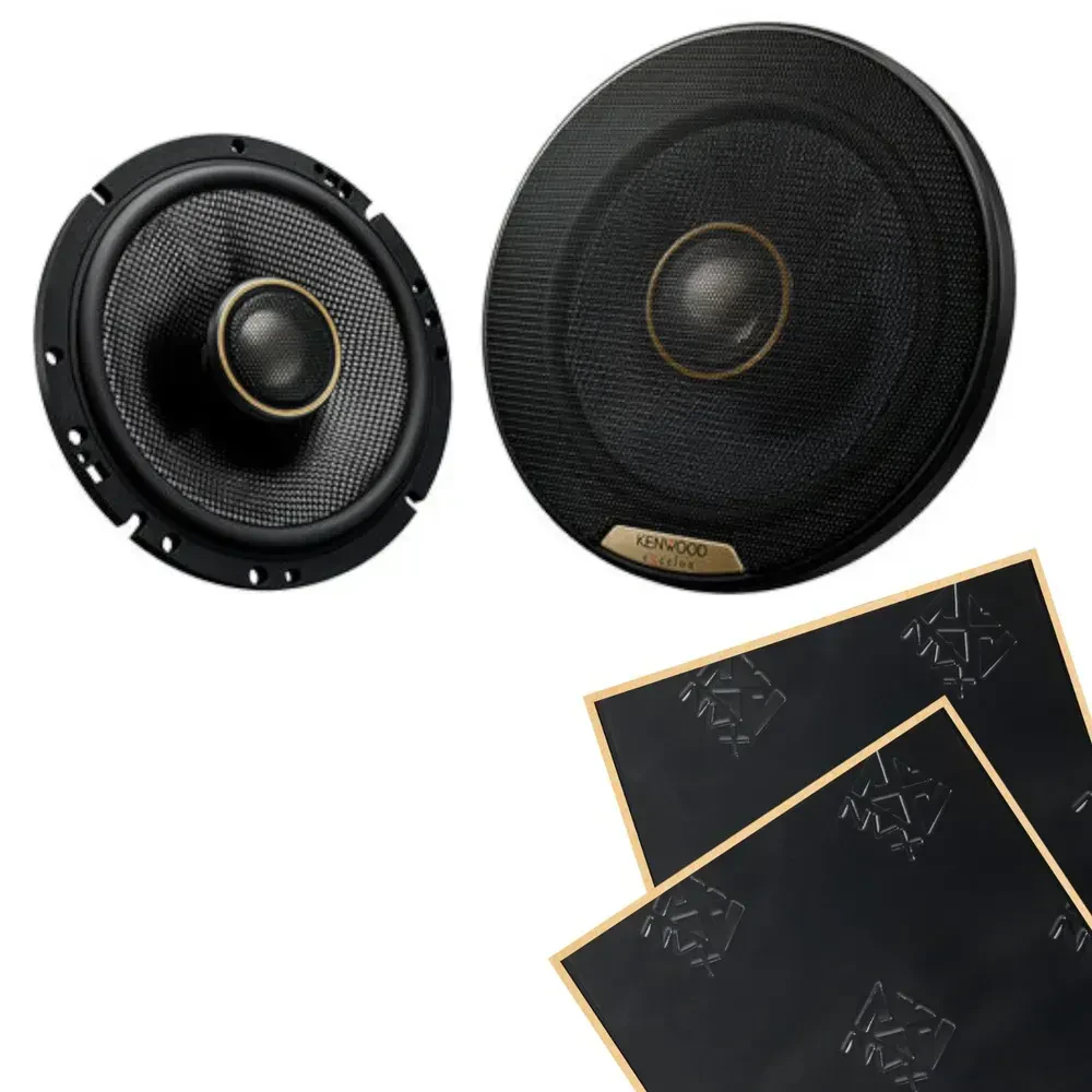 Автомобильные динамики Kenwood XR-1701 6.5" коаксиальные (набор) с виброизоляцией