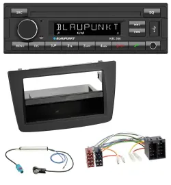 Blaupunkt USB DAB Bluetooth MP3 Autoradio für Alfa Romeo Mito 955 08-14 ISO schw