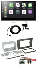 Автомагнитола для Volvo XC90 (2002–2014) Pioneer 2-DIN, USB, MP3, Bluetooth, DAB, 14-pin