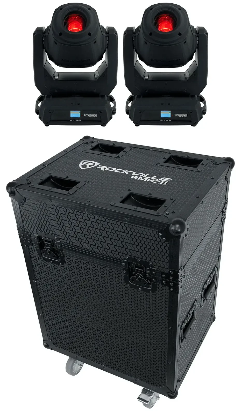 Прибор с полным движением Chauvet DJ Intimidator Spot 375ZX Compact LED DMX с кейсом (пара)