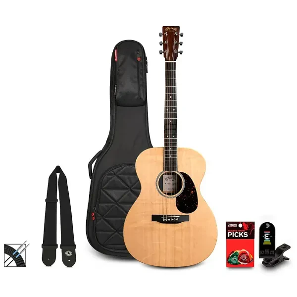 Martin X Series Special 000-X2E Spruce-Rosewood HPL A/E Guitar Pack Natural