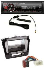 Автомагнитола Pioneer 1-DIN DAB, USB, AUX, MP3 для Suzuki Vitara (с 2015)