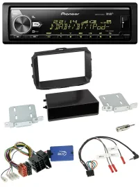 Pioneer Bluetooth USB DAB Lenkrad Autoradio für Alfa Romeo Giulietta 2013-2021 I