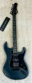 Tagima SIXMART Electric Guitar with Built in Effects, Metallic Dark Silver -Bstk
