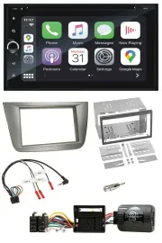 Автомагнитола Blaupunkt 2DIN, USB, DAB, Bluetooth, навигация, TMC, для Seat Toledo/Altea