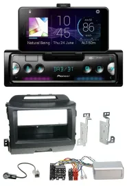 Pioneer USB Lenkrad Bluetooth DAB Autoradio für Kia Sportage 3 10-15 schwarz