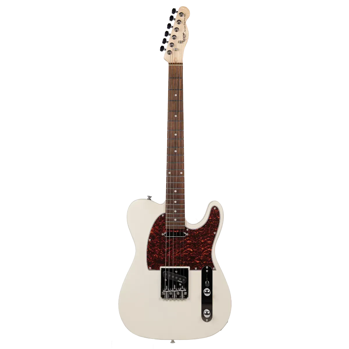 Электрогитара SQOE SETL300 Telecaster Ivory