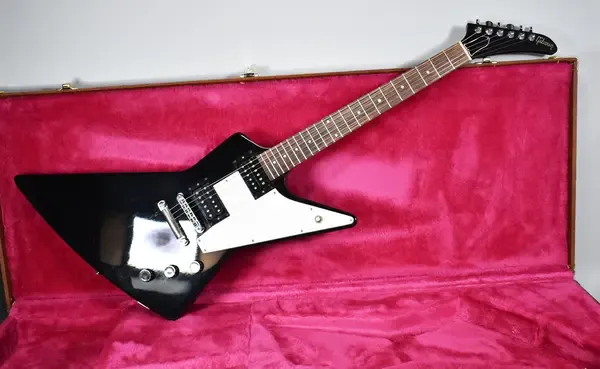 Электрогитара Gibson Explorer Black HH w/case USA 1991
