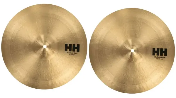 Тарелка барабанная Sabian 14" HH Medium Hi-Hat (пара)