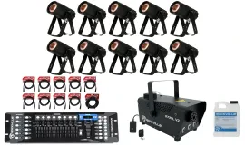 Комплект светового оборудования American DJ SABER SPOT DTW+ROCKFORCE 192-3