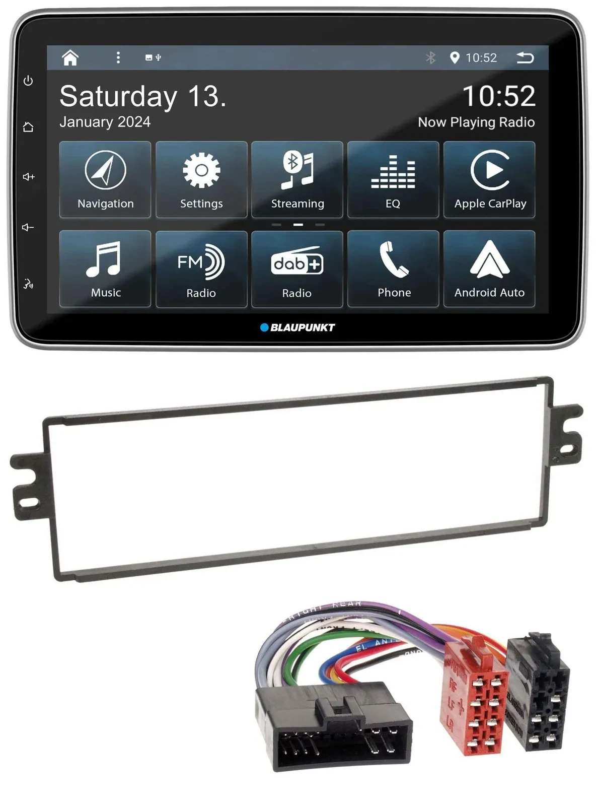 Blaupunkt USB DAB SD MP3 Bluetooth Autoradio für Kia Rio Clarus Carens bis 2002