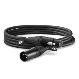 Микрофонный кабель Rode XLR3M Black 3 м