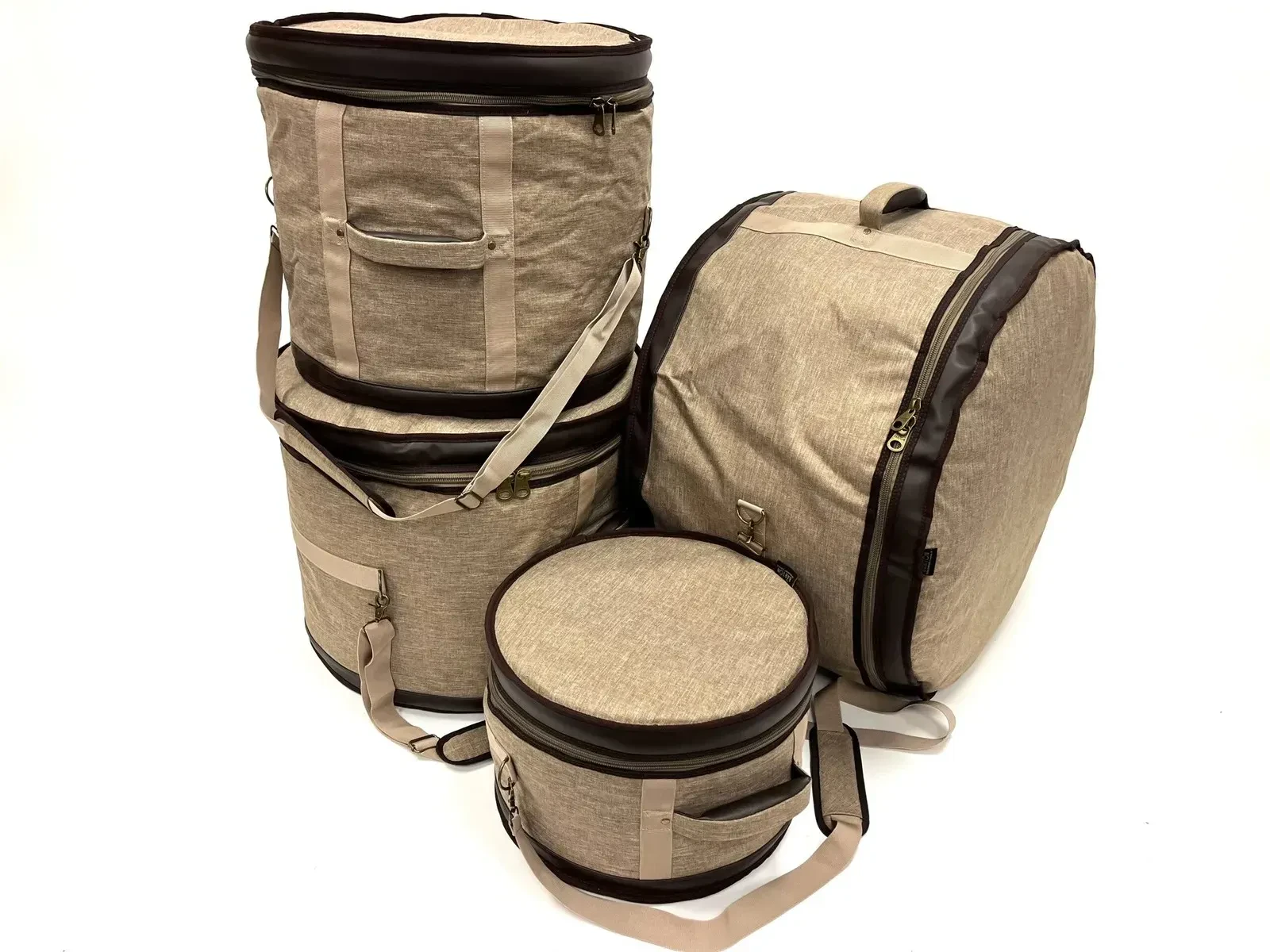 Набор чехлов для барабанов Barton GSP10121622TBO GSP Premium Tawny Brown Oxford