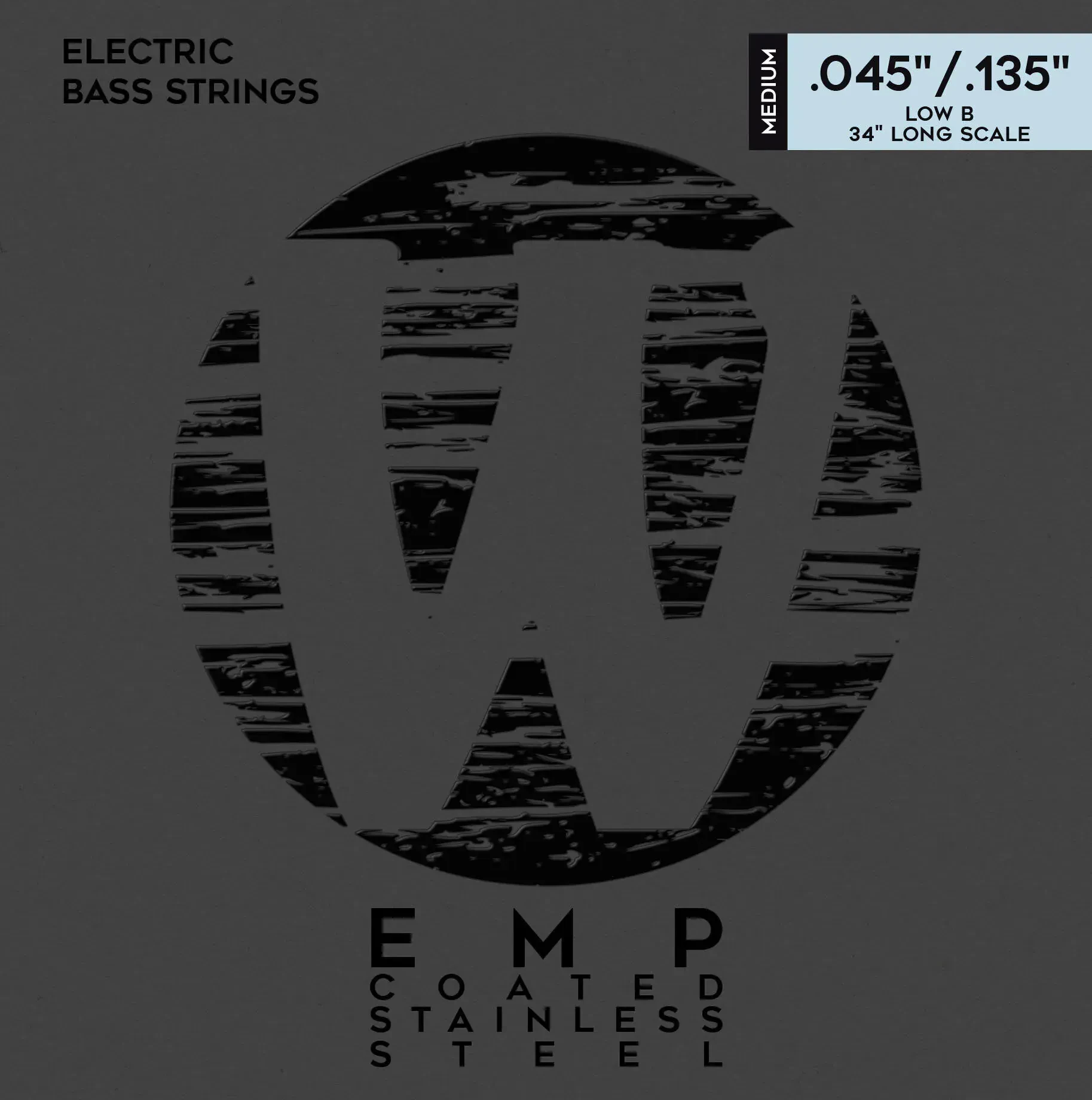 Струны для бас-гитары Warwick EMP Coated Stainless Steel Medium 45-135