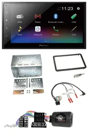 Pioneer USB Bluetooth DAB 2DIN Lenkrad Autoradio für Alfa Romeo 159 Brera Spider