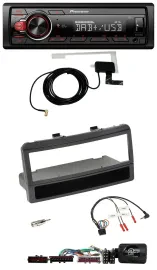 Pioneer 1DIN MP3 DAB USB Lenkrad Autoradio für Ford Focus Escort Fiesta schwarz