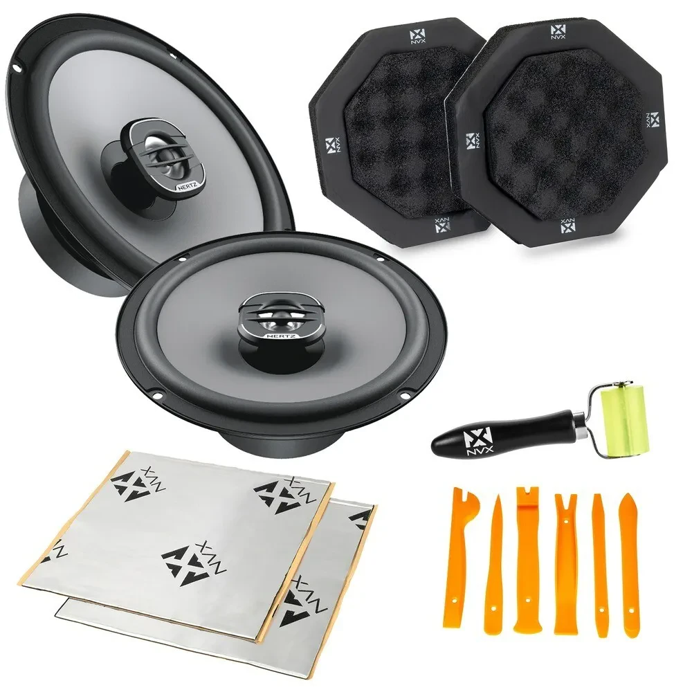 Динамик для автомобиля Hertz X 165 6.5", 110W RMS, коаксиальный (набор)