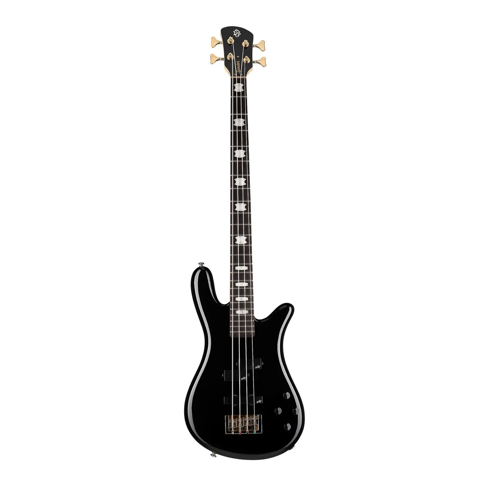 Spector Icon NS-2 Bolt-On 4-String Electric Bass Guitar (Black Gloss)