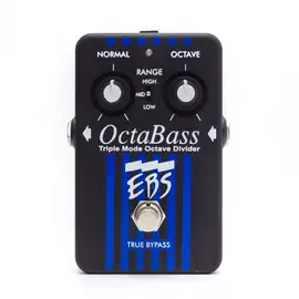 Педаль эффектов для бас-гитары EBS OctaBass Triple Mode Octave Divider