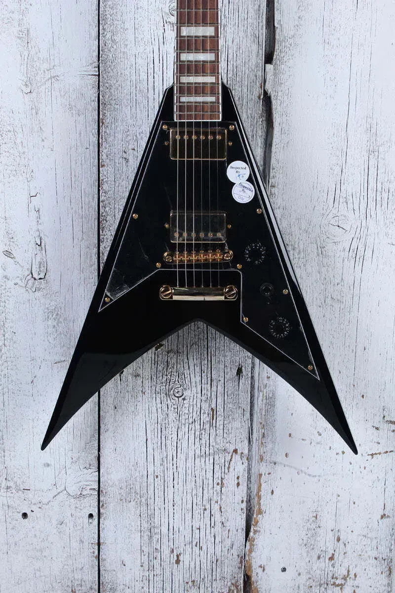 Jackson X Series Signature Scott Ian King V KVXT Electric Guitar Gloss Black