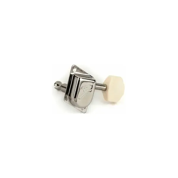 Колки гитарные Fender 1965 Mustang Reissue Tuning Machine Nickel Cream