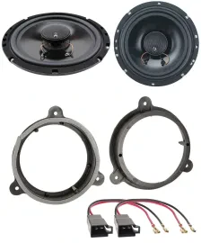 Dietz 85Watt 16,5cm 2-Wege Lautsprecher für Renault Captur Laguna Fronttür Heck