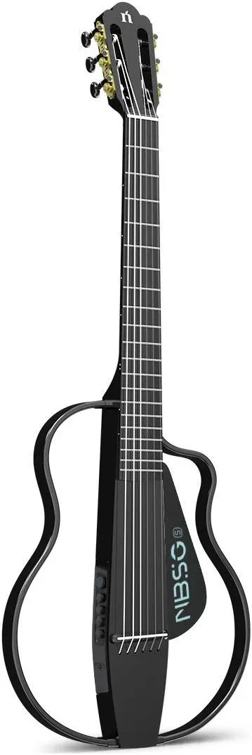 NATASHA NBSG Nylon Black 52 - Гитара электроакустическая сайлент смарт