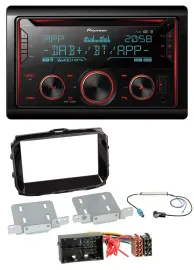 Pioneer 2DIN DAB MP3 Bluetooth USB CD Autoradio für Alfa Giulietta ab 13 940 Fac