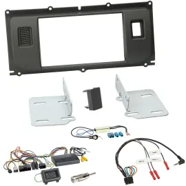 Einbauset Lenkradadapter Doppel DIN Autoradio für Land Rover Evoque 11-13 Blinds