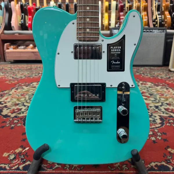 Электрогитара Fender Player Telecaster HH Electric Guitar, Sea Foam Green (Уценка)