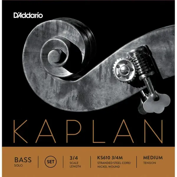 Струны для контрабаса D'Addario Kaplan KS610 3/4M