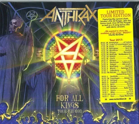 ANTHRAX - For All Kings (2CD, Digipak)