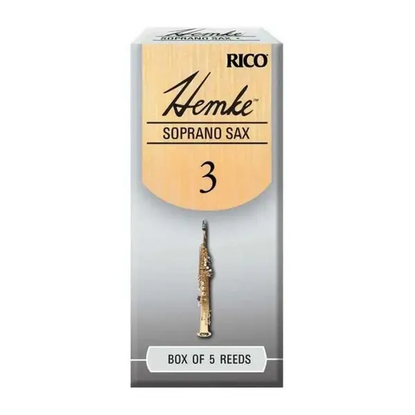 Трость для саксофона сопрано RICO Hemke RHKP5SSX300