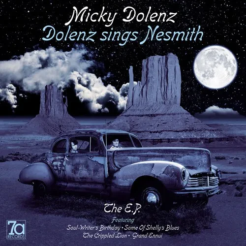 Виниловая пластинка Micky Dolenz - Sings Nesmith The EP (Ltd 10-inch Blue Vinyl) [New Vinyl LP] 10",