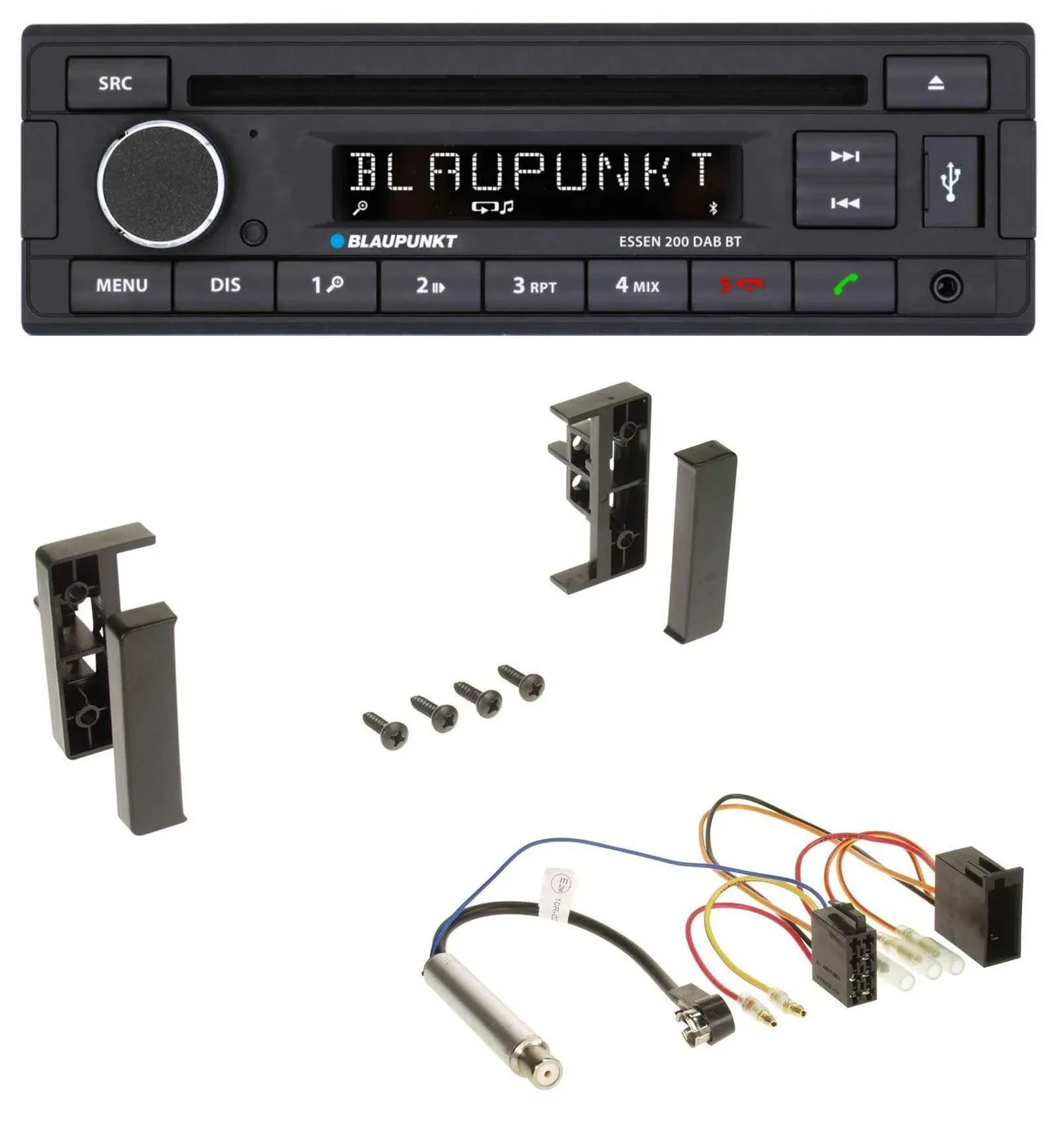 Blaupunkt USB MP3 Bluetooth DAB CD Autoradio für Audi A2 A3 8L 99-00 A4 B5 99-01