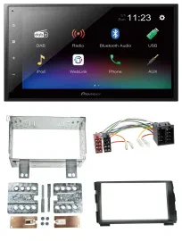 Автомагнитола для Kia Ceed 2009–2012 и proCeed 2011–2013 Pioneer 2 DIN, USB, Bluetooth, DAB, MP3